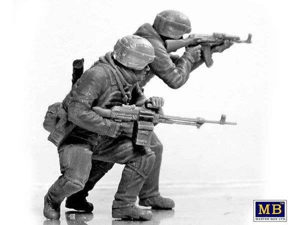 MASTER BOX 1/35 Russian-Ukrainian War series Defence of Kharkiv, March 2022. Kit No.3 | 4820113082696