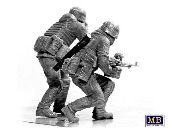 MASTER BOX 1/35 Russian-Ukrainian War series Defence of Kharkiv, March 2022. Kit No.3 | 4820113082696