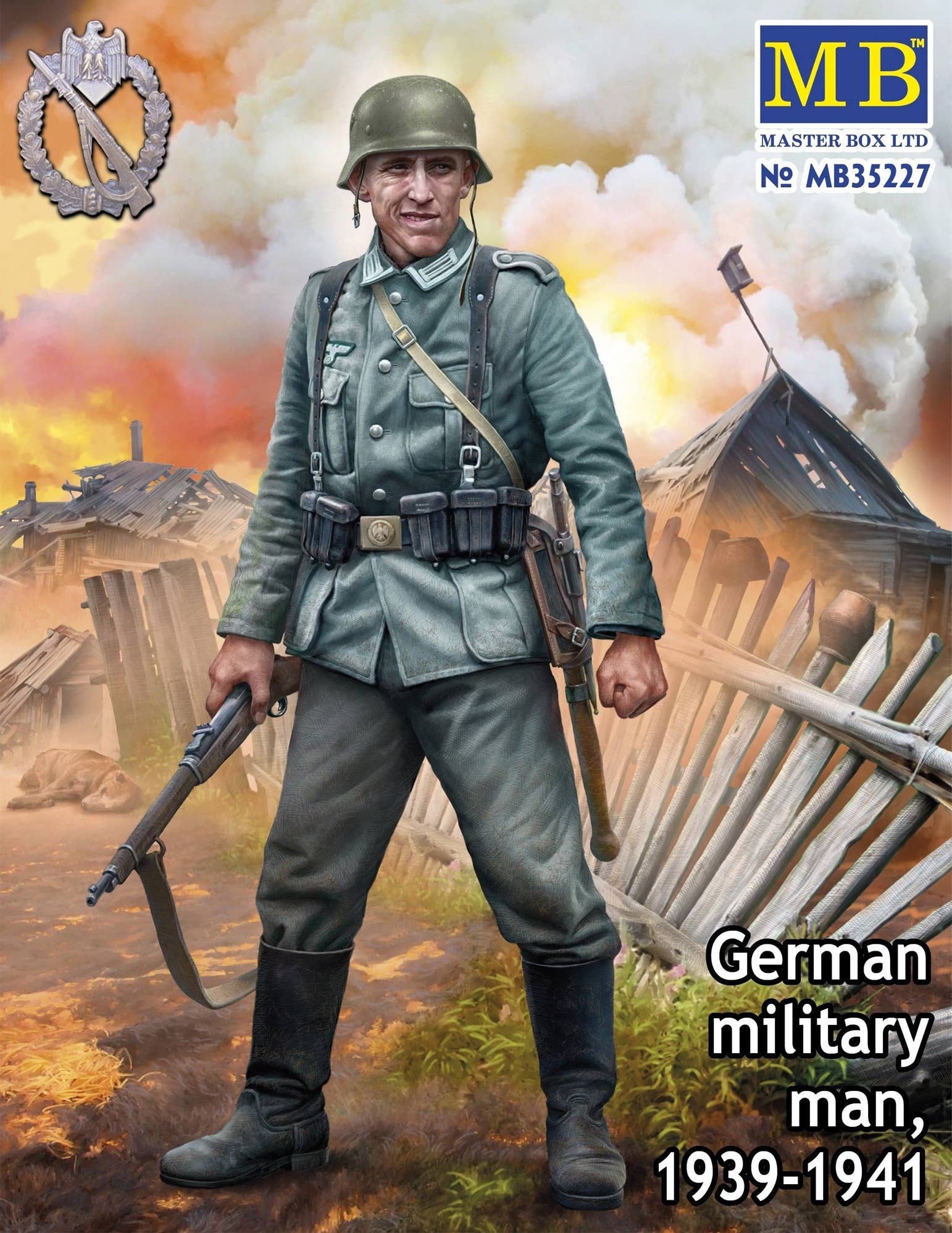 MASTER BOX 1/35 German military man, 1939-1941 | 4820113082726