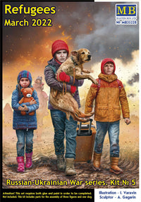 Master Box 1/35 Russian-Ukrainian War series Refugees, March 2022. Kit No.5 | 4820113082719