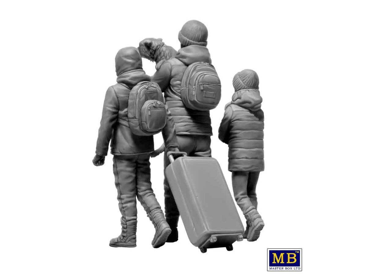 Master Box 1/35 Russian-Ukrainian War series Refugees, March 2022. Kit No.5 | 4820113082719