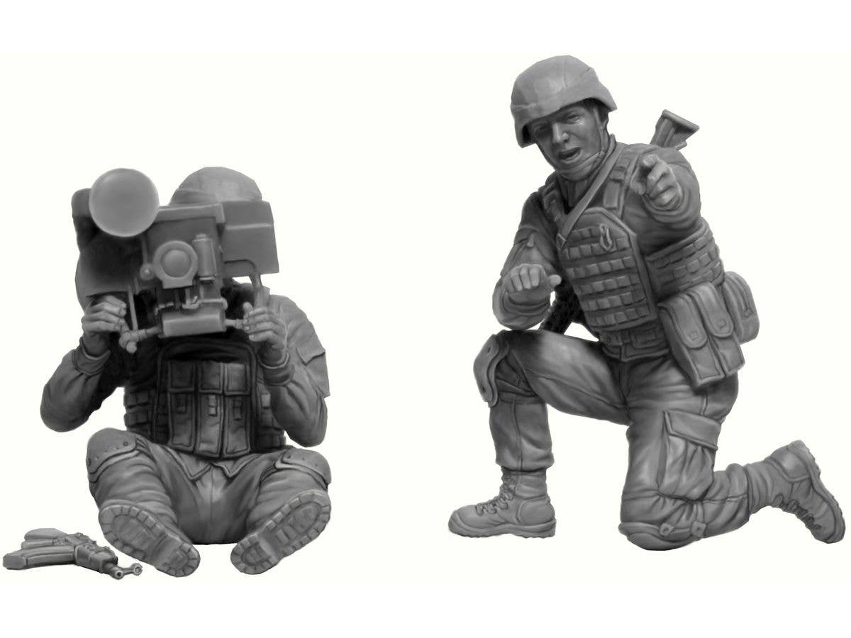 MASTER BOX 1/35 "Russian-Ukrainian War series, Kit № 6. Javelin. The Ukrainian Anti-Tank Crew" | 4820113082733