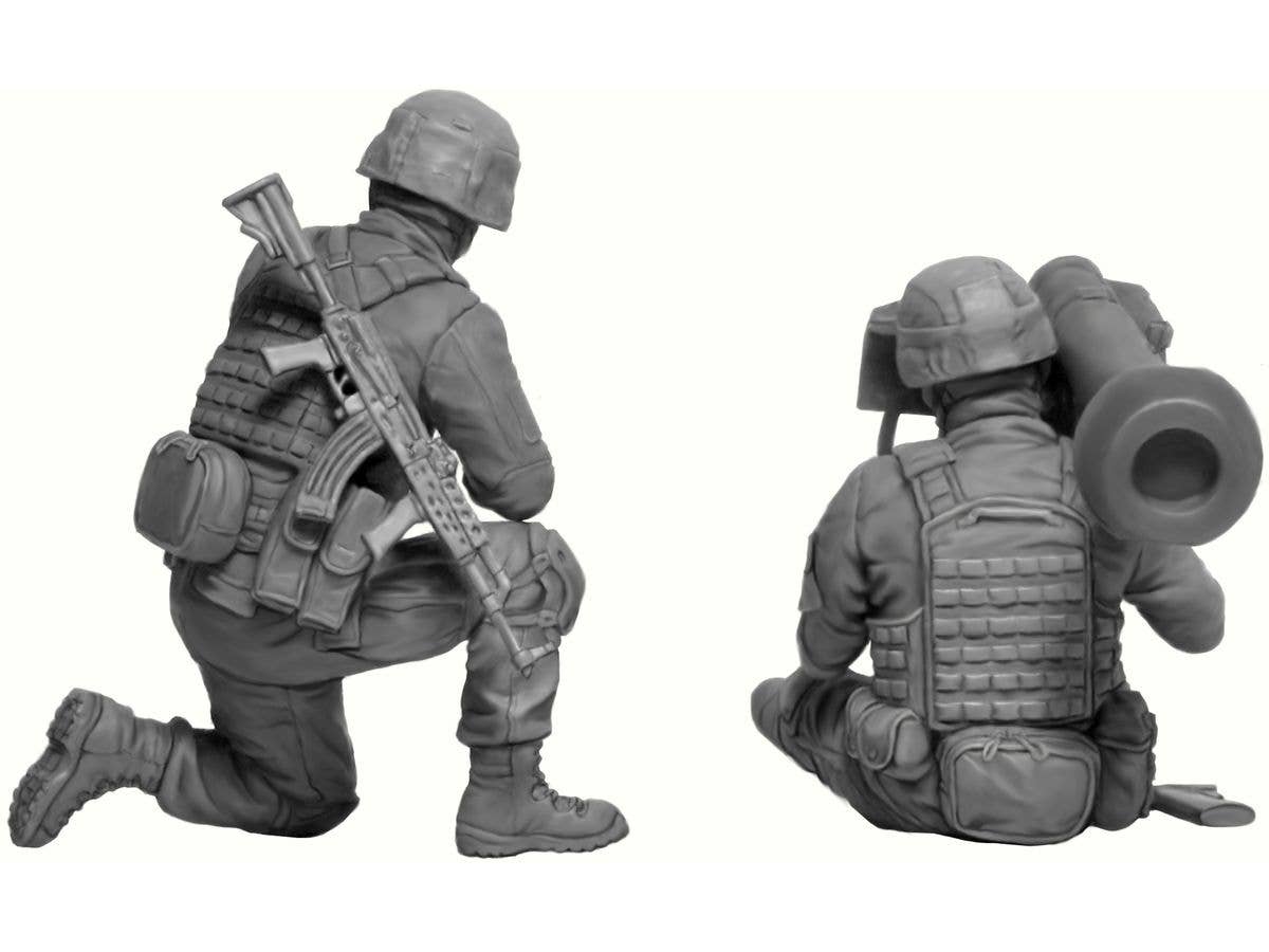 MASTER BOX 1/35 "Russian-Ukrainian War series, Kit № 6. Javelin. The Ukrainian Anti-Tank Crew" | 4820113082733