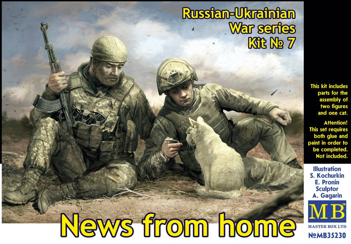 MASTER BOX 1/35 Russian-Ukrainian War series, kit No 7. News from home. | 4820113082740