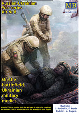 MASTER BOX 1/35 Russian-Ukrainian War Series. Kit No 8. On the battlefield. Ukrainian military medics