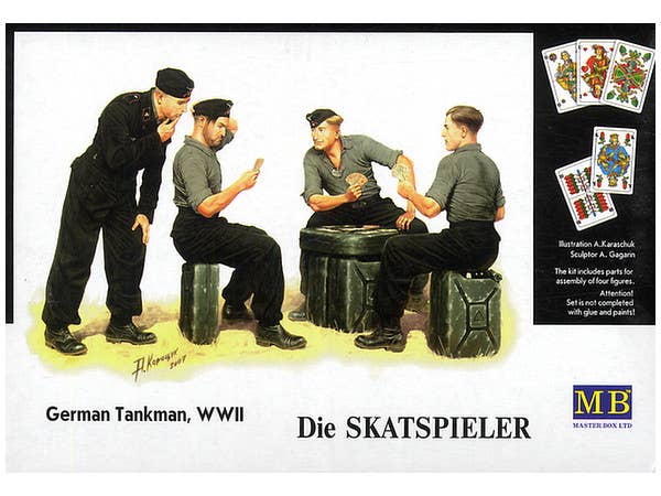MASTER BOX 1/35 Skatspieler | 4820041760307