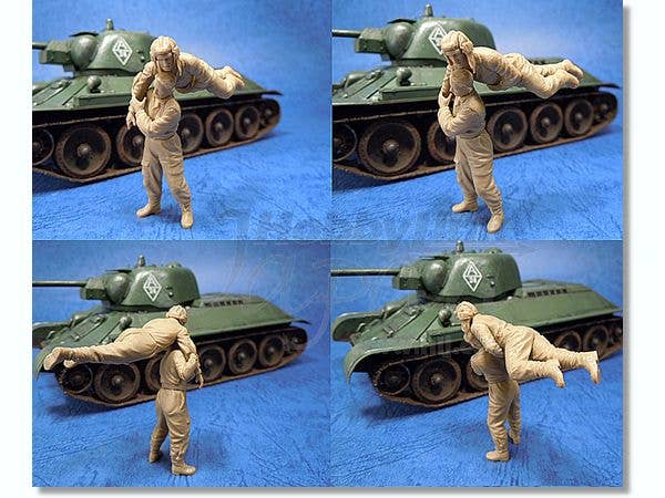 MASTER BOX 1/35 Russian Tank Crew, Kursk, 1943 | 4820041760376
