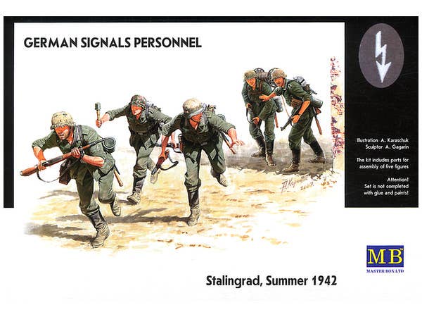 MASTER BOX 1/35 German Signals Personnel, Stalingrad, 1942 | 4820041760451