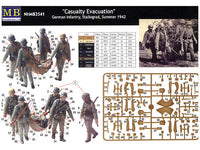 MASTER BOX 1/35 Casualty Evacuation, German Infantry, Stalingrad, Summer 1942 | 4820041760468