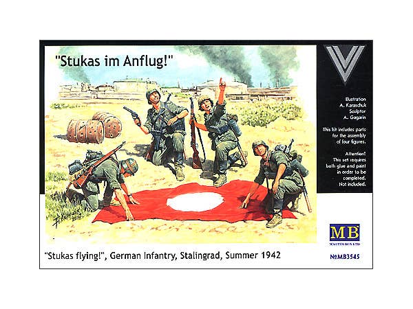 MASTER BOX 1/35 Stukas im Anflug | 4820113080043