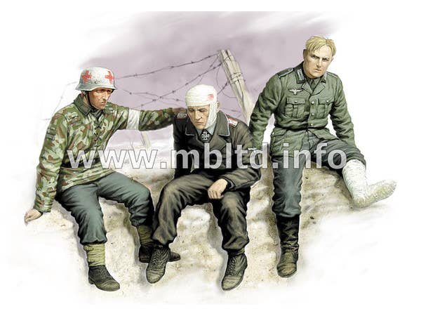 MASTER BOX 1/35 Ticket Home German soldiers, 1941-1943 | 4820113080098