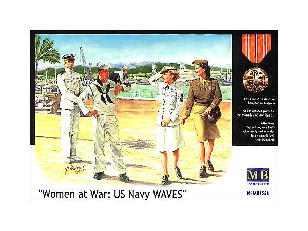 MASTER BOX Women at War: US Navy WAVES | 4820113080111
