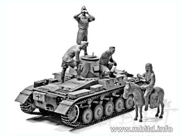 MASTER BOX 1/35 Deutsches Afrika Korps, WWII Era | 4820113080142