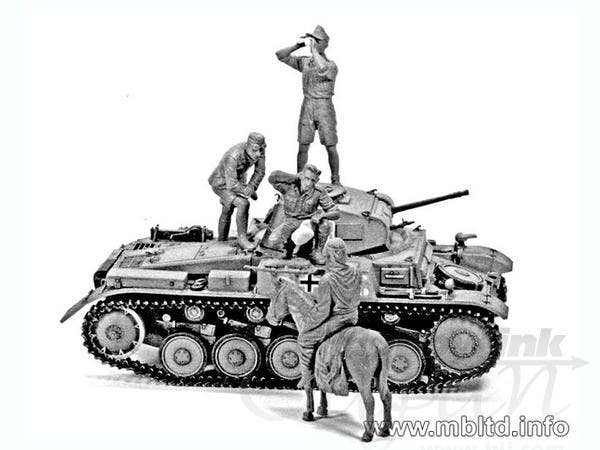 MASTER BOX 1/35 Deutsches Afrika Korps, WWII Era | 4820113080142