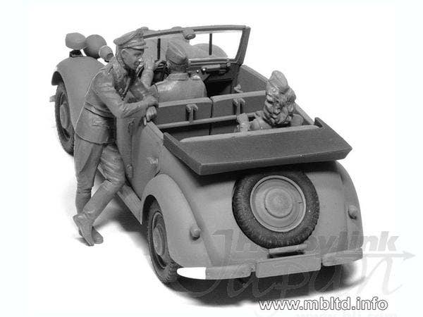 MASTER BOX 1/35 Frulein, what are you doing today German military men, WW II era | 4820113080708