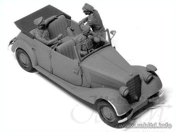 MASTER BOX 1/35 Frulein, what are you doing today German military men, WW II era | 4820113080708