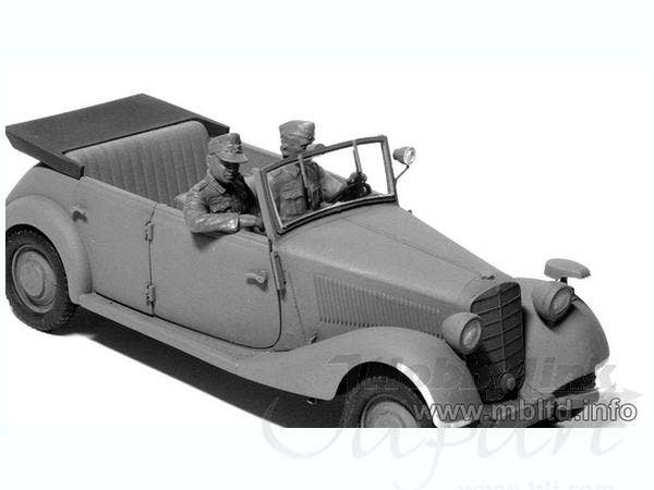 MASTER BOX 1/35 Frulein, what are you doing today German military men, WW II era | 4820113080708
