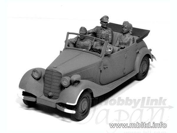 MASTER BOX 1/35 Frulein, what are you doing today German military men, WW II era | 4820113080708