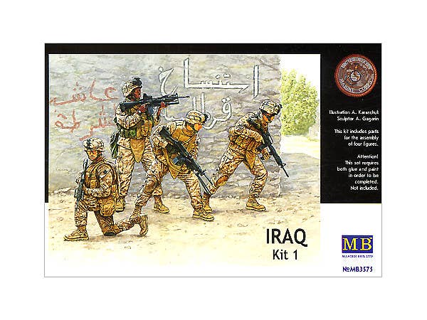 MASTER BOX 1/35 Iraq events. Kit #1, US Marines | 4820113080241