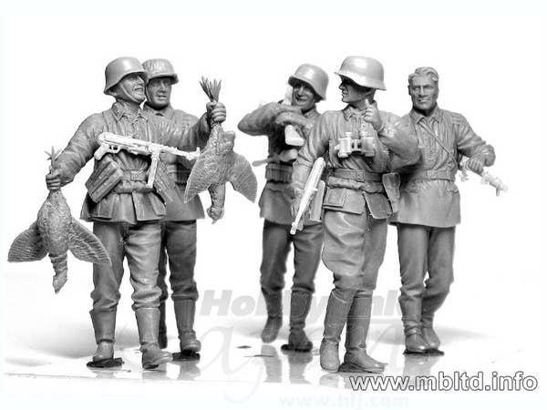 MASTER BOX 1/35 German Elite Infantry, Eastern Front, WW II era | 4820113080432