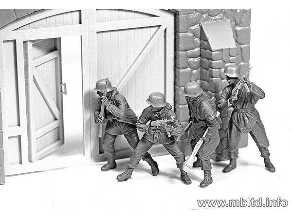 MASTER BOX 1/35 German Infantry. Western Europe. 1944-1945 | 4820113080449