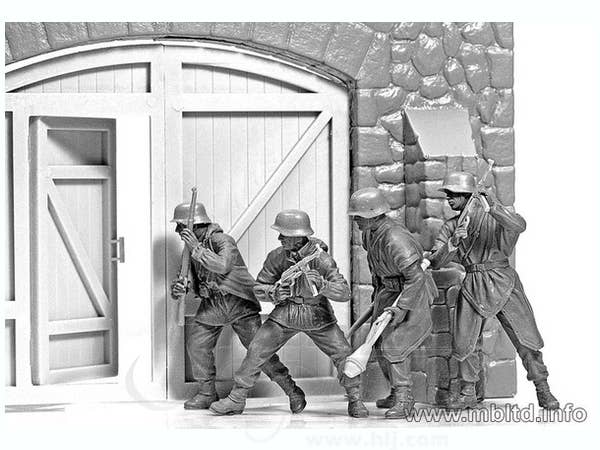 MASTER BOX 1/35 German Infantry. Western Europe. 1944-1945 | 4820113080449