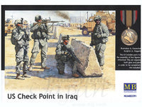 MASTER BOX 1/35 US Check Point in Iraq | 4820113080418
