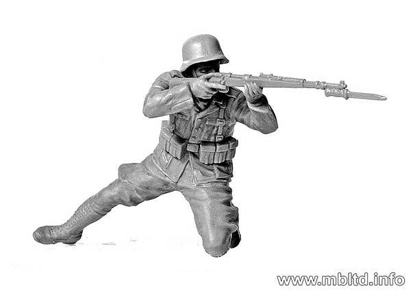 MASTER BOX 1/35 German Infantry, DAK, WWII, North Africa desert battles series, Kit N 3 | 4820113080487