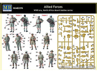 MASTER BOX 1/35 Allied Forces, WW II era, North Africa, desert battles series | 4820113080494