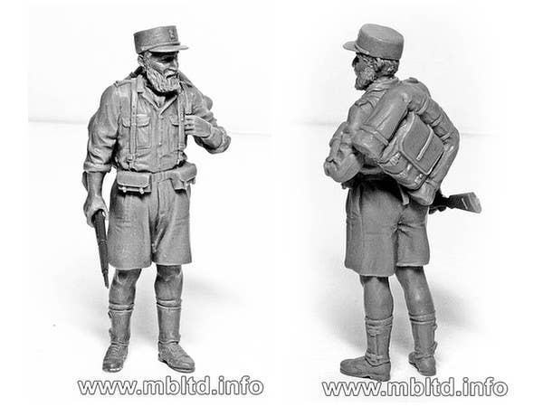 MASTER BOX 1/35 Allied Forces, WW II era, North Africa, desert battles series | 4820113080494