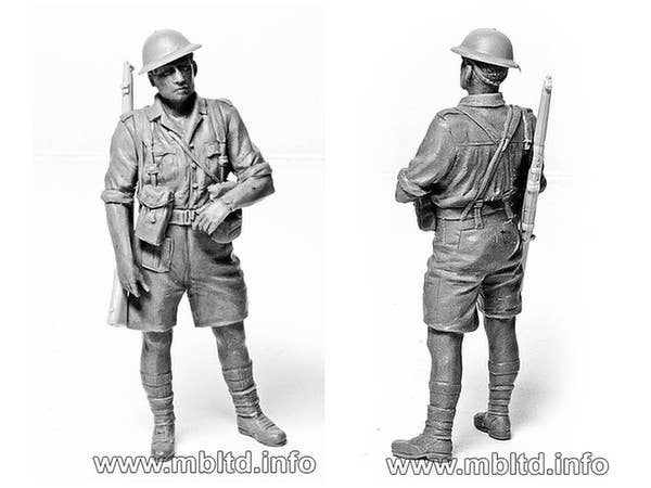 MASTER BOX 1/35 Allied Forces, WW II era, North Africa, desert battles series | 4820113080494