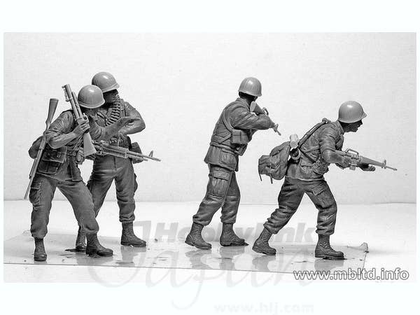MASTER BOX 1/35 Jungle Patrol, Vietnam War series | 4820113080500
