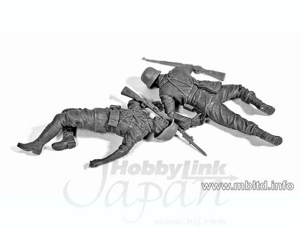 MASTER BOX 1/35 Vickers Machine Gun team, North Africa Desert Battle Series, WW II era | 4820113080524
