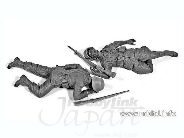 MASTER BOX 1/35 Vickers Machine Gun team, North Africa Desert Battle Series, WW II era | 4820113080524