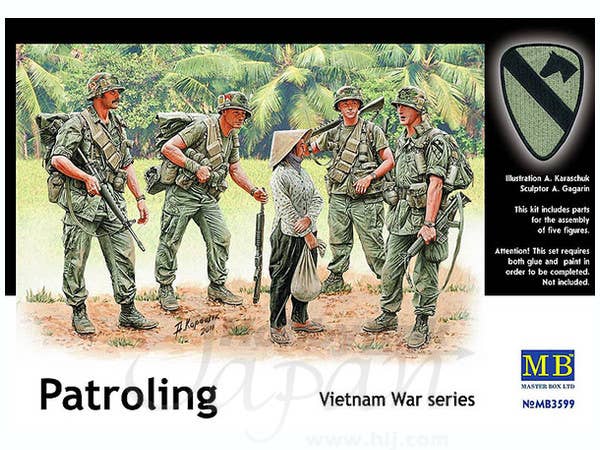 MASTER BOX 1/35 Patroling. Vietnam War series | 4820113080548