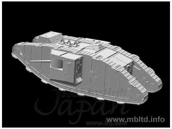 Master Box 1/72 Mk.II 'Male' British Tank, Arras Battle period, 1917 | 4820113081279