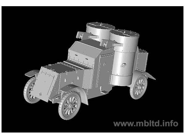 Master Box 1/72 British Armoured Car, Austin, Mk.III, WW I Era | 4820113080593