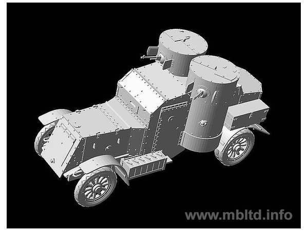 Master Box 1/72 British Armoured Car, Austin, Mk.IV, WW I Era | 4820113080586