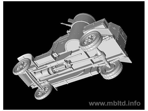 Master Box 1/72 British Armoured Car, Austin, Mk.IV, WW I Era | 4820113080586