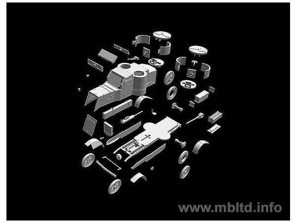 Master Box 1/72 British Armoured Car, Austin, Mk.IV, WW I Era | 4820113080586