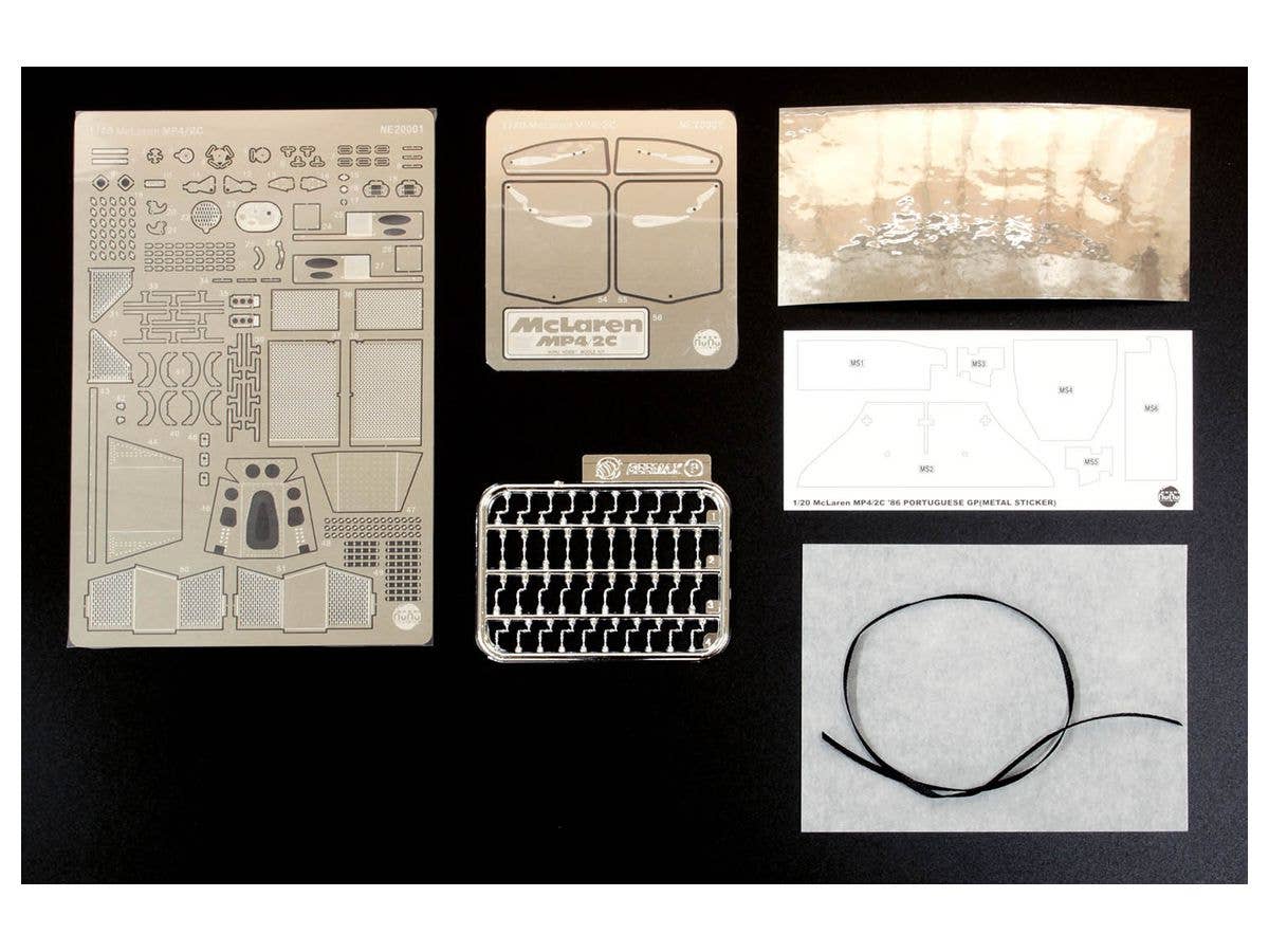 Platz Detail-Up Parts for 1/20 McLaren MP4/2C '86 Portuguese GP | 4545782063073