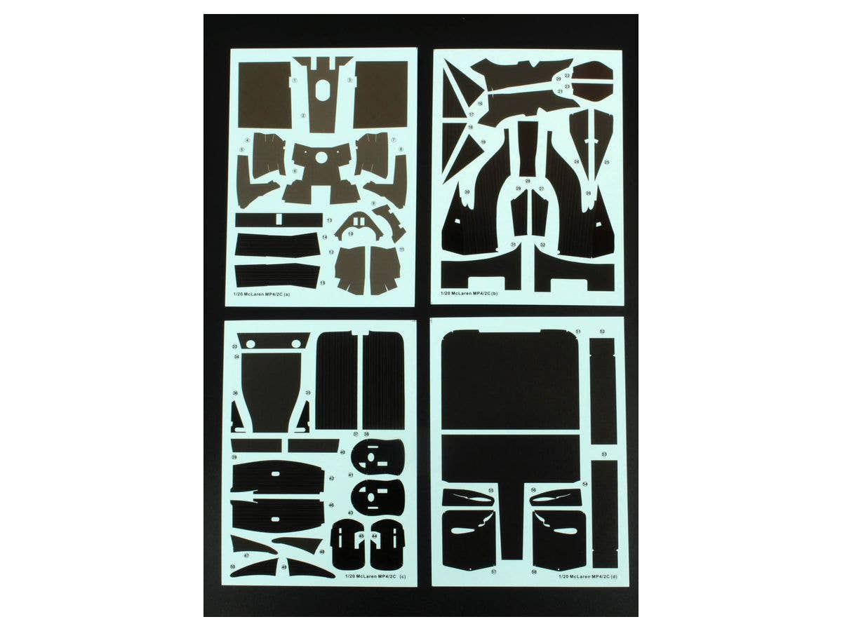 Platz Detail-Up Parts for 1/20 McLaren MP4/2C '86 Portuguese GP | 4545782063073
