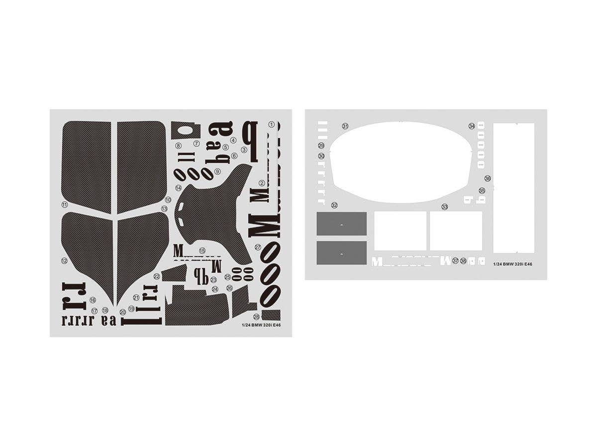 Platz Detail-Up Parts for 1/24 BMW 320i E46 Super Production DTCC 2001 Winner | 4545782059335