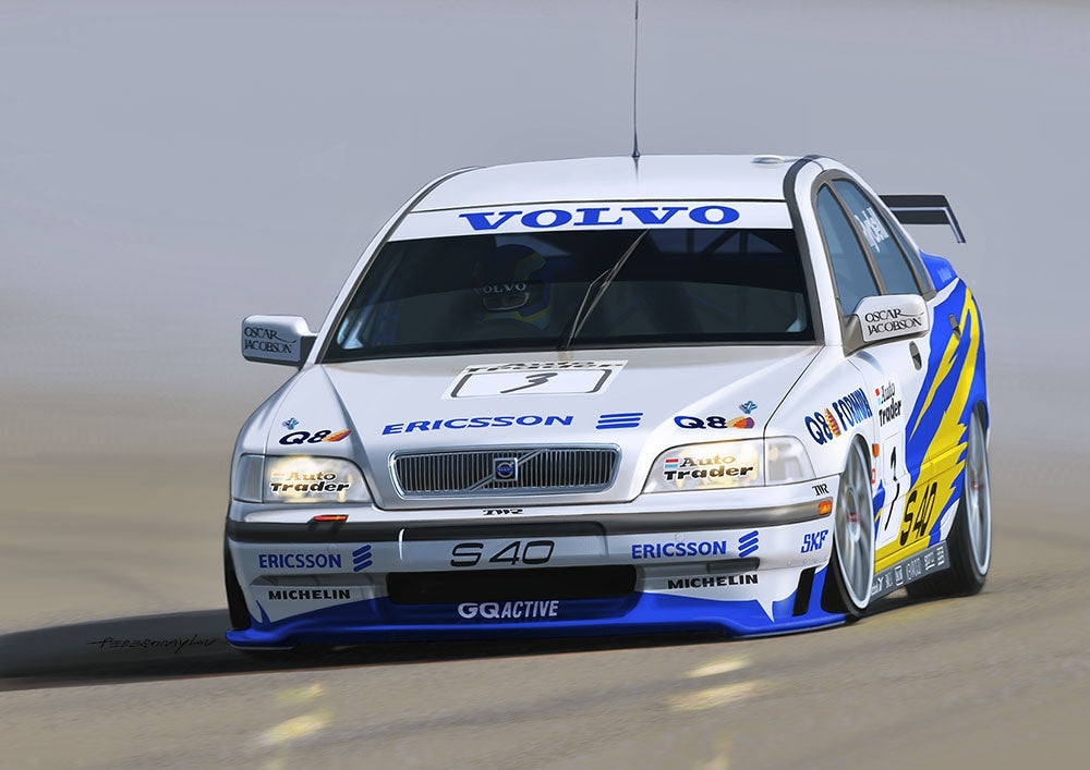 Platz NuNu 1/24 Racing Series VOLVO S40 1997 BTCC Brands Hatch Winner | 4545782086492