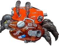 Orange Cat Industry Aquaculture Tank Series 008 Fiddler Crab (Silver Red) Model Kit | 6973848780288