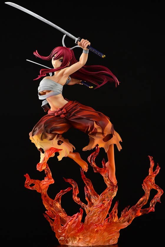 Fairy Tail - Erza Scarlet - Samurai Light Flame Manjo ver. Rouge - 1/6(Orca Toys) | 4560321854424