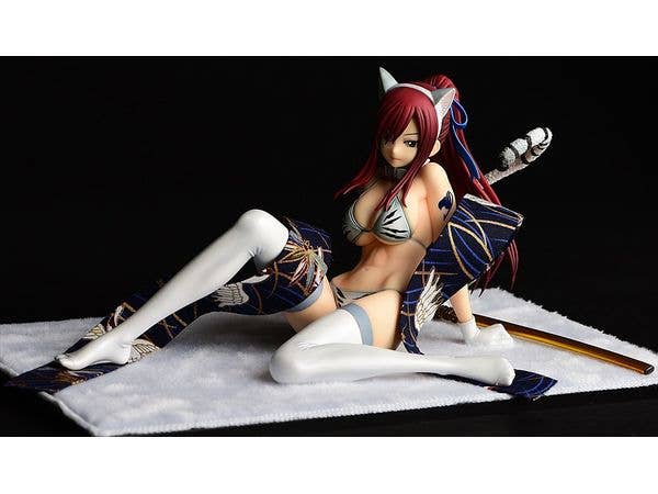 FAIRY TAIL ERZA SCARLET WHITE TIGER GRAVURE 1/6 PVC FIG | 4560321854592
