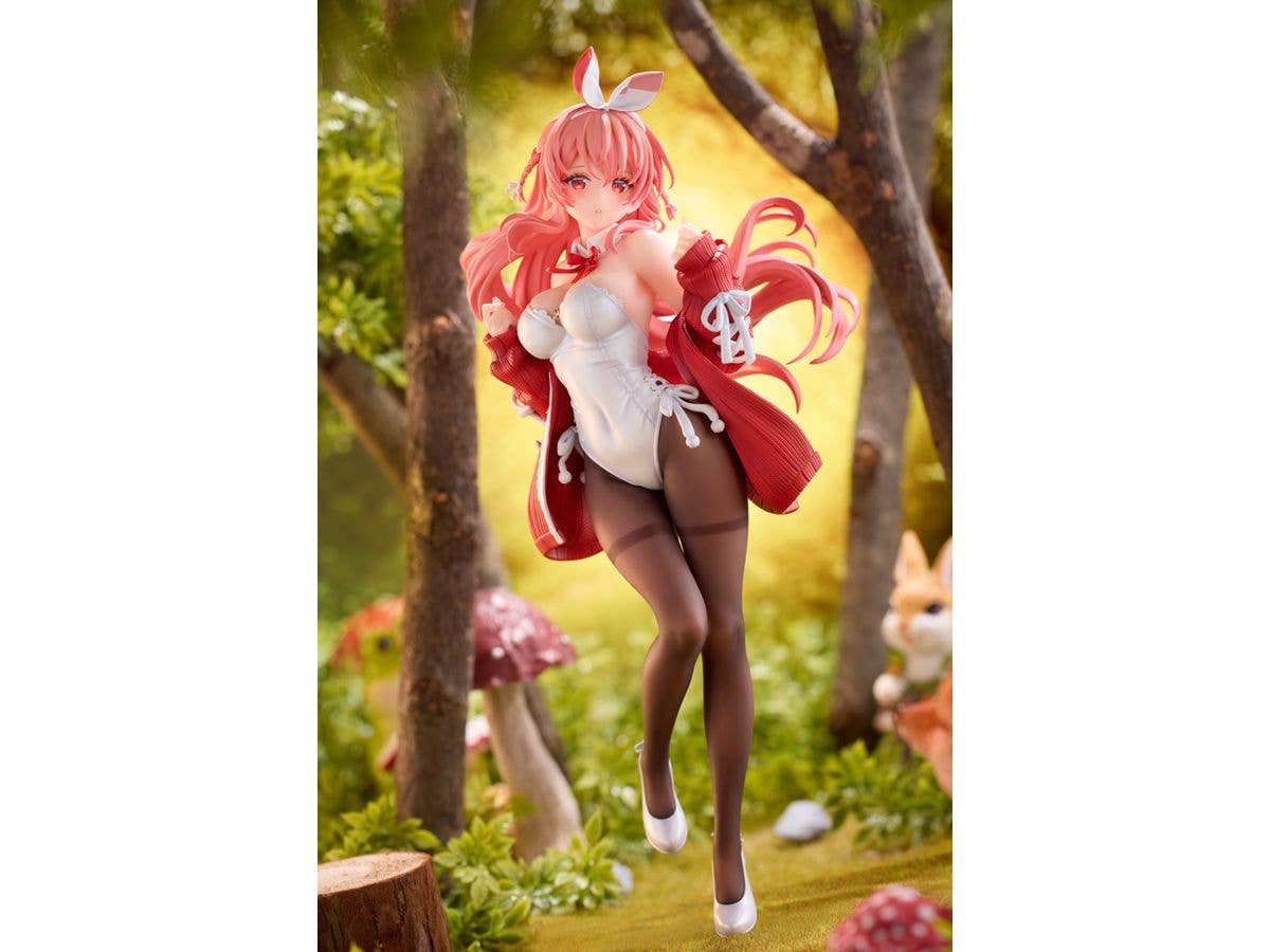WHITE RABBIT ILLUSTRATED BY ROSUURI 1/7 PVC FIG (MR) | 4589565816814