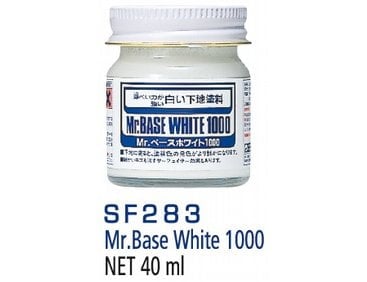 Mr Base White 1000 by Mr Hobby 40ml GUZ-SF283 SF283