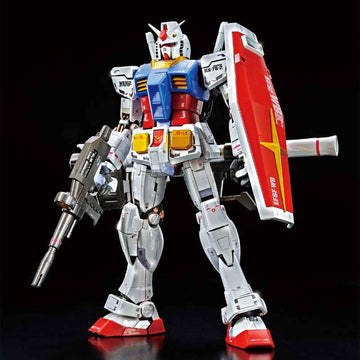 P-Bandai MG 1/100 The Gundam Base Limited RX-78-2 Gundam Ver.3.0 [Titanium Finish]